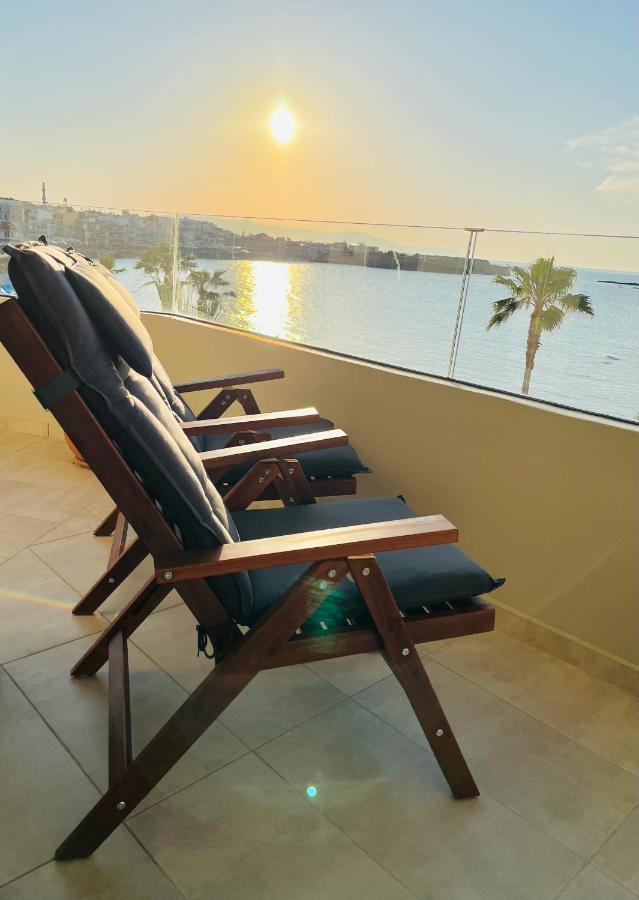 Zonapartments A Sea View-City Center ハニア エクステリア 写真